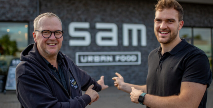 Geschäftsführer Volker und Justin Sammann von SAM URBAN BAKER