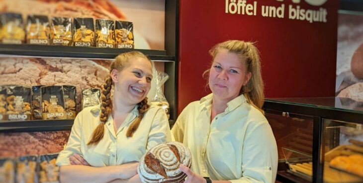 Verkäuferinnen bei Bruno der Oldenbäcker