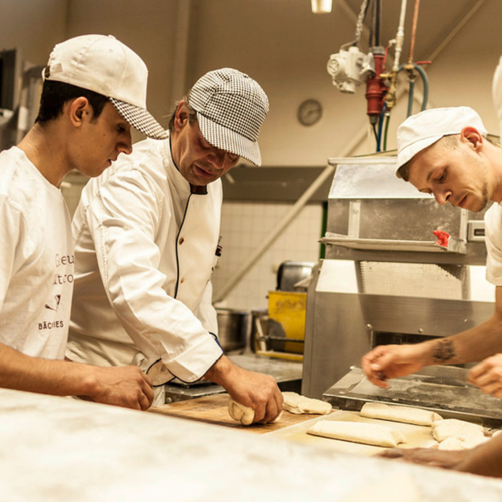 Bäckerteam bei dem Bäcker Dries aus Rüdesheim am Rhein