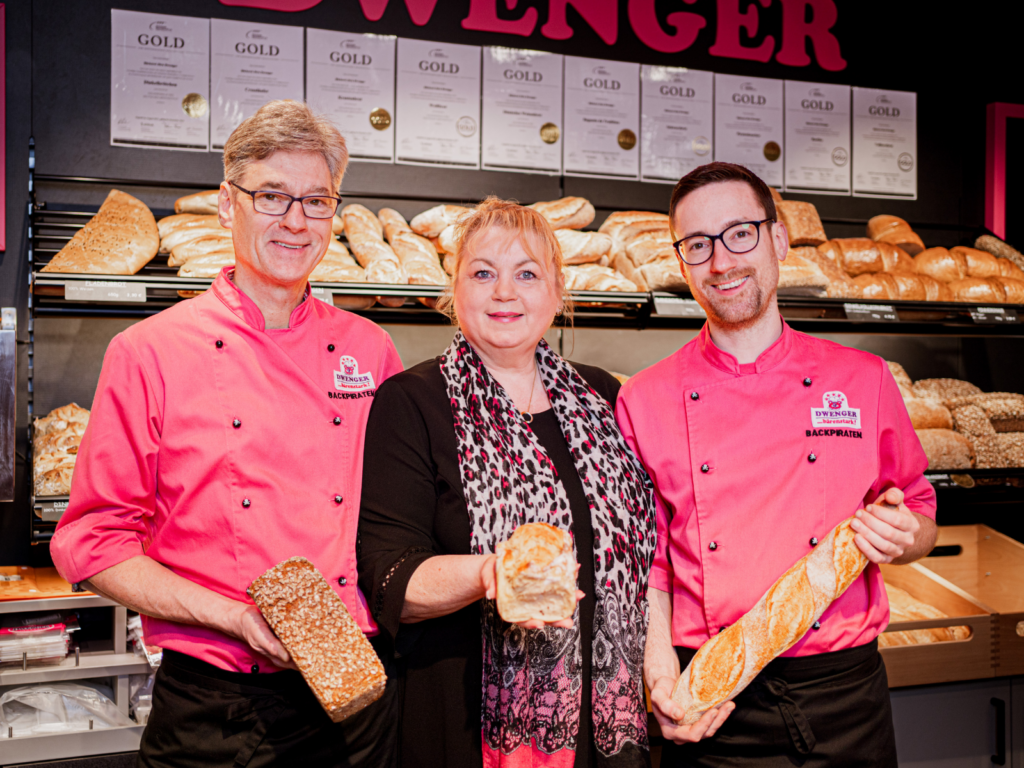 Familie Dwenger bei der Bäckerei Dwenger aus Pinneberg