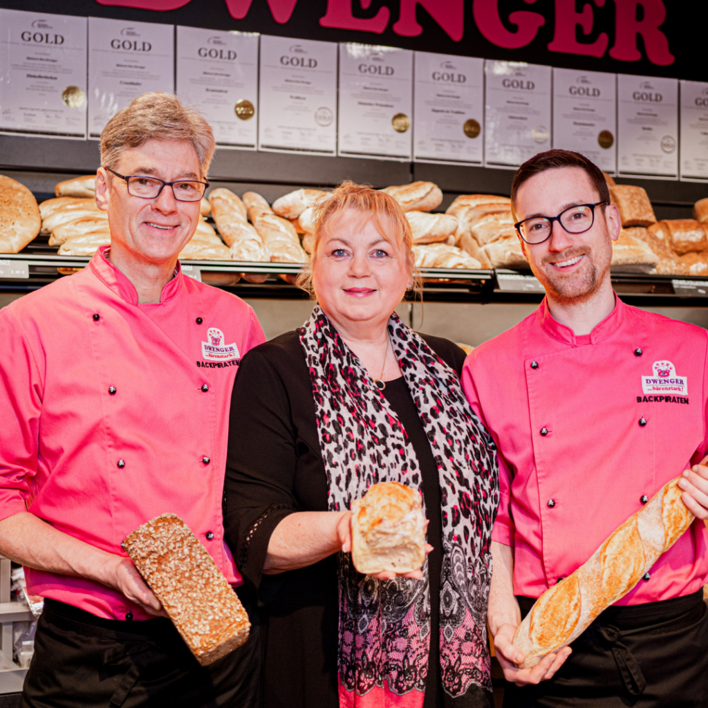 Familie Dwenger bei der Bäckerei Dwenger aus Pinneberg