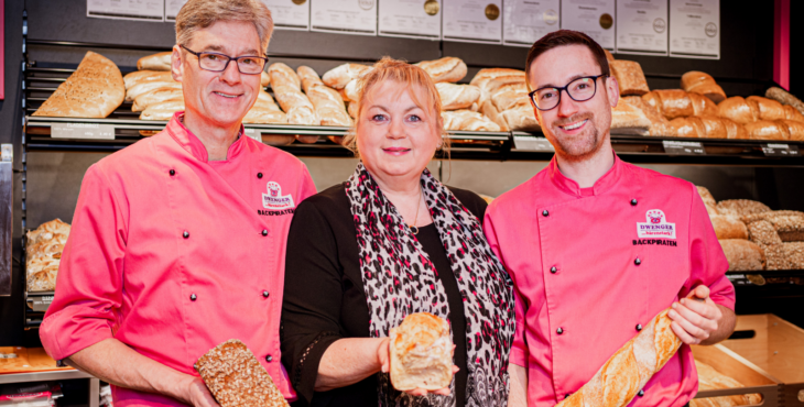 Familie Dwenger bei der Bäckerei Dwenger aus Pinneberg