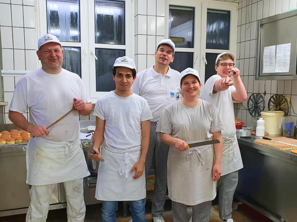 Konditorteam bei der Bäckerei Hermann aus Farenzhausen