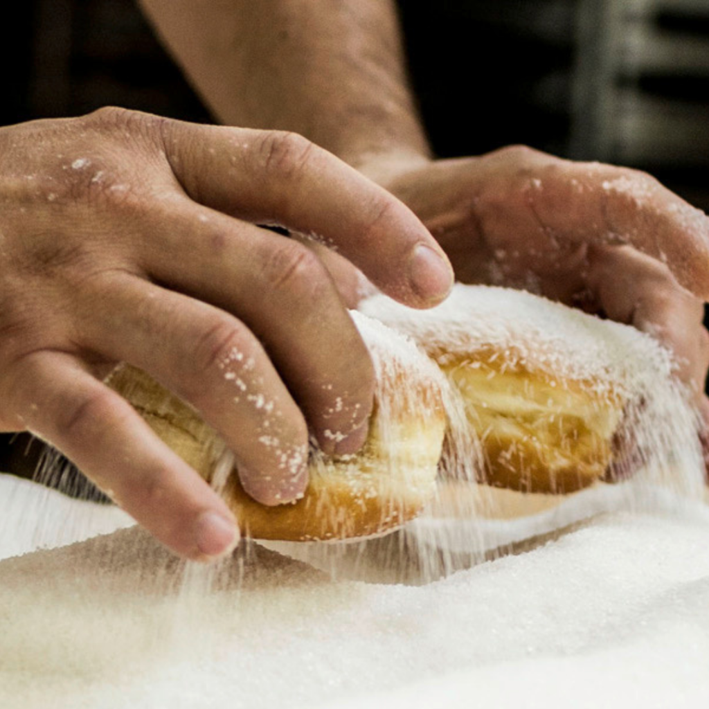 Leckere Berliner bei dem Bäcker Dries aus Rüdesheim am Rhein